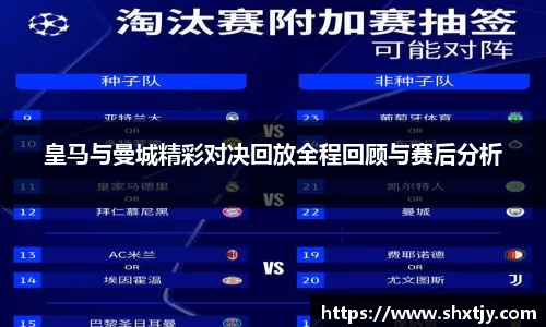 皇马与曼城精彩对决回放全程回顾与赛后分析