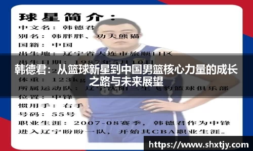 韩德君：从篮球新星到中国男篮核心力量的成长之路与未来展望